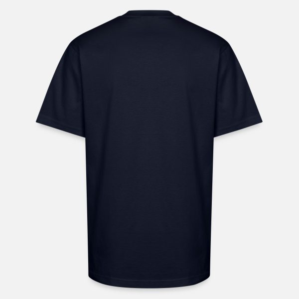 Custom Mens Black White Grey Navy T-Shirts - Design Unisex Oversized Heavyweight Tee Shirts
