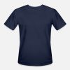 Custom Mens Black White Grey Navy T-Shirts - Design Moisture Wicking Performance Tee Shirts