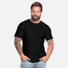Custom Mens Black White Grey Navy T-Shirts - Design Premium Tee Shirts Organic Tee-Shirt