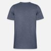 Custom Mens Black White Grey Navy T-Shirts - Design Recycled Performance Tee-Shirt
