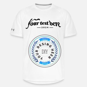 Custom Mens Black White Grey Navy T-Shirts - Design Unisex Athletics Tee-Shirt